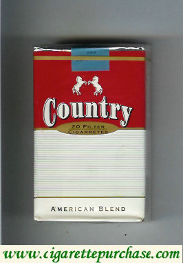 Country American Blend filter cigarettes